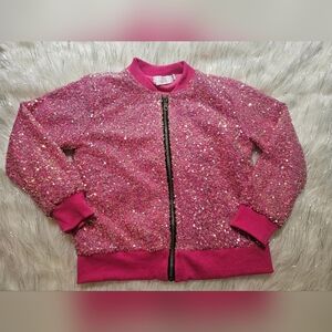 Sparkly Pink Kids Jacket Mila & Rose Siz 7/8